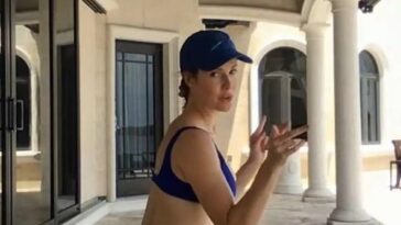 Amanda Cerny Bikini Booty Workout Livestream Leaked