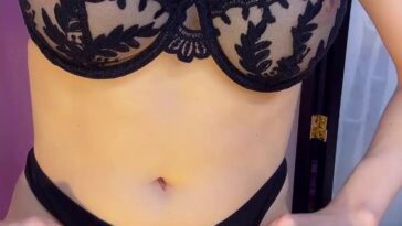 Amouranth Nipple See-Through Lingerie Strip Onlyfans Video Leaked